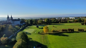Golfclub St. Lorenz - Blick Klosterkirche